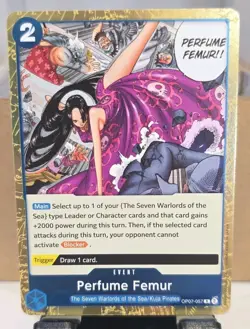 PERFUME FEMUR - One Piece TCG OP07-057 - R Rare - 500 Years in the Future - Image 1