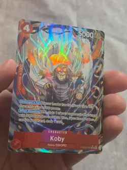 One Piece Premium Booster The Best Vol 2 Koby PRB02-001 Alternate Alt Art NM - Image 2