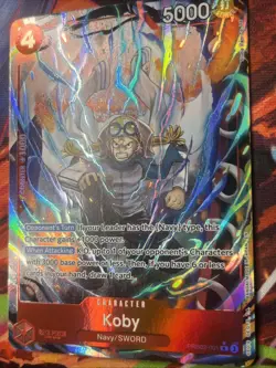 Koby (PRB02-001 ALT ART) One Piece Vol.2 (English) Near Mint - Image 4