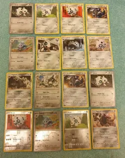 ARON, LAIRON, & AGGRON BUNDLE OF POKEMON CARDS - Image 1