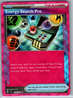 Energy Search Pro 176/191 SV08: Surging Sparks - Pokemon Card - NM - Image 1