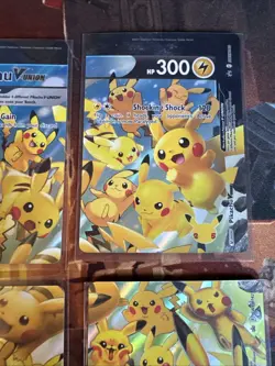 Pikachu V-Union [Set of 4] SWSH: Sword & Shield Promo Cards Holo - Image 3