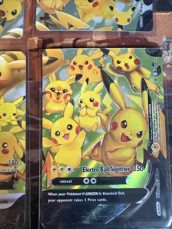 Pikachu V-Union [Set of 4] SWSH: Sword & Shield Promo Cards Holo - Image 4