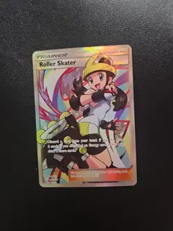 Pokemon TCG Roller Skater Cosmic Eclipse Holo Card 235/236 Full Art Ultra Rare - Image 1