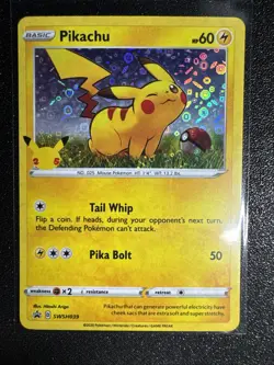 Pikachu SWSH039 SWSH: Sword & Shield Promo Cards Holo - Image 1