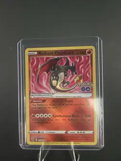 Pokemon TCG Radiant Charizard Holo Card Crown Zenith 011/078 - Image 1