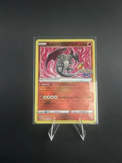 Pokemon TCG Radiant Charizard Holo Card Crown Zenith 011/078 - Image 4