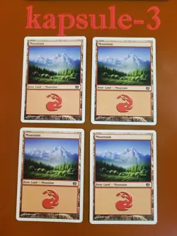 4x Mountain | Basic Land 343/350 | 8th Edition | MTG Magic Cards - Image 1
