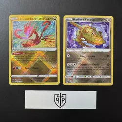 Pokemon TCG - Lot Radiant 2-Card Lot - Ultra Rare Holo - NM - Image 1