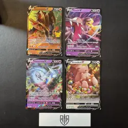 Pokemon TCG - V Card 4-Card Lot - Ultra Rare Holo - NM - Image 1