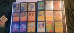 Pokemon Card Collection Binder Pikachu, Mew, Greninja Gold Star, Umbreon,Vintage - Image 5
