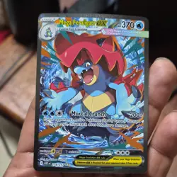 Mega Feraligatr EX Holo Pokemon Card Lot SV5S Mega Evolution English - Image 3