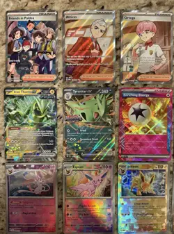 Pokemon TCG Prismatic Evolutions Full Art, EX, Poke Ball Pattern Lot Of 28 Cards - Image 2
