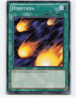 Hinotama #LCJW-EN058 1st Edition Yugioh Card - Image 1