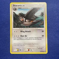 STARAVIA 52/100 Stormfront - Uncommon Pokemon Card - NM/M - Image 1