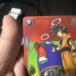 Dragon Ball TCG Card Son Goku FB05-100 SR Limited Pack Manga Ver 02 Holofoil - Image 5