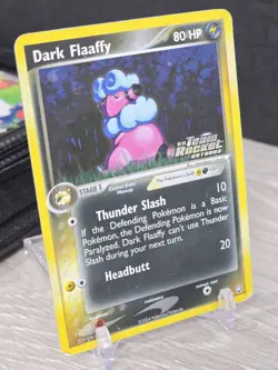 Pokemon Card TCG Dark Flaaffy 33/109 Team Rocket Returns 2004 Stamped Reverse - Image 1