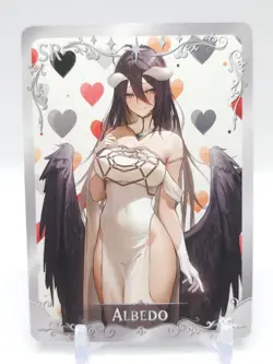 Goddess Trail - Anime Waifu SR Trading Card - Albedo - Image 1