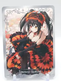 Goddess Trail - Anime Waifu SR Trading Card - Tokisaki Kurumi - Image 1