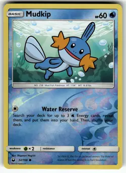 Mudkip (32) 32/168 SM - Celestial Storm LP Pokemon Card TCG - Image 1