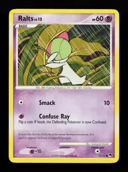 Ralts 15/17 Non Holo Common POP Series 7 Pokemon Card - Image 1