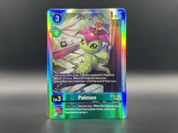 Palmon BT14-044 SR Digimon Card Game - Image 1