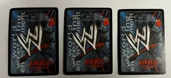 WWE Raw Deal CCG 3x Double Chop Tajiri Cards TCG - Image 2