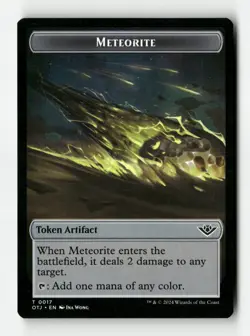 Meteorite Token - Outlaws of Thunder Junction (OTJ) - Image 1