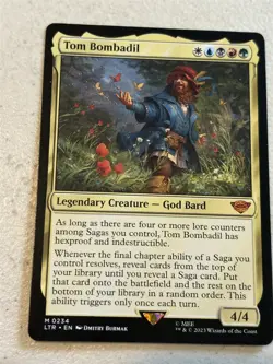 mtg Tom Bombadil, god bard, Lord of the Rings, unplayed - Image 1