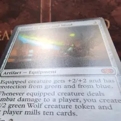 1x Sword of Body and Mind Mtg Double Masters LP - Image 3