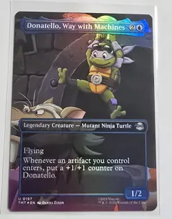 Donatello, Way with Machines (Borderless) (Foil) - Teenage Mutant Ninja Turtles - Image 1