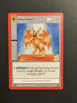 MetaZoo Brilliant Metals Bronze Passion Piasa Bird - Image 1