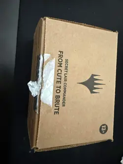 MTG Secret Lair Factory Commander Deck FROM CUTE TO BRUTE - Opened - Image 1