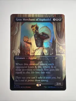 Gray Merchant of Asphodel Secret Lair Countdown Kit Foil - Image 1