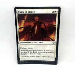 Curse of Vitality C17 Commander 2017 Magic The Gathering MTG - Image 1