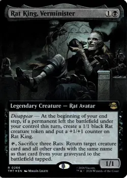 Rat King, Verminister (Extended Art) FOIL 266 TMT Teenage Mutant Ninja Turtles N - Image 1