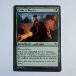 Curse of Bounty #30 NM Commander 2017 (C17) Magic MTG - Image 1