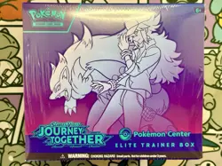 Pokemon TCG: Journey Together Pokemon Center Elite Trainer Box PC ETB Sealed - Image 1