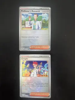 Prismatic Evolutions Pokeball Holo Trainer Lot - Pokemon TCG - Image 1