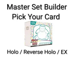 Pokemon - Scarlet & Violet 151 - Pick Your Card - Holo / Reverse Holo / EX - Image 1