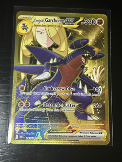 Cynthia's Garchomp EX 241/182 Destined Rivals Hyper Rare Pokemon - Image 1