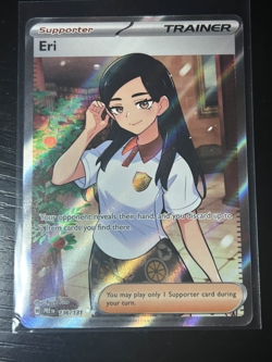 Eri 136/131 Prismatic Evolutions Ultra Rare Holo Pokemon - Image 1