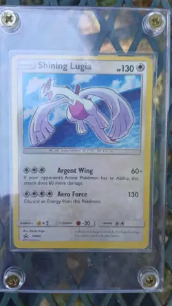 POKEMON SHINING LUGIA (SHINING LEGENDS) BLACK STAR PROMO-SHINY HOLO SM82 - Image 3