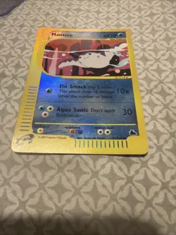 Pokemon Mantine 77/144 Skyridge Reverse Holo Rare MP - Image 2