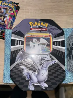Reshiram 2011 Tin Factory Sealed Black And White New Legends Pokemon Tcg - Image 1