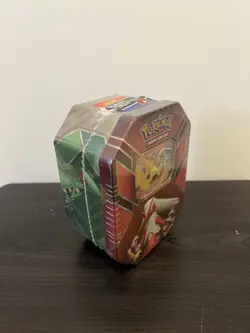 Pokemon TCG 2015 Hoenn Power Blaziken EX Tin Factory Sealed, New - Image 2