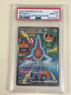 Rotom ex 126/094 SIR | Pokemon Phantasmal Flames PSA 10 Gem Mint - Image 1