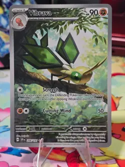 Pokemon TCG: Vibrava (Illustration Rare) - 206/191 - S&V Surging Sparks - NM - Image 3