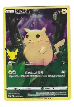 Pokemon TCG: Pikachu - 005/025 - Celebrations (25th Anniversary) - NM - Image 1