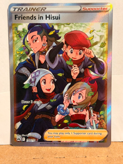 Pokemon TCG Friends in Hisui (Full Art) Crown Zenith 148/159 Holo Ultra RarePoke - Image 1